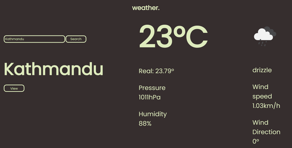 Weather Application